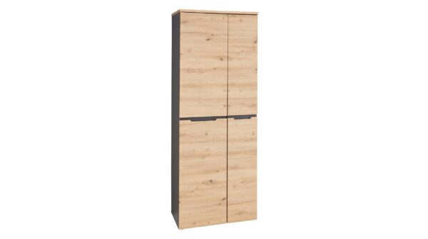 Mehrzweckschrank Artisan Eiche 75 x 197 cm - MEMPHIS