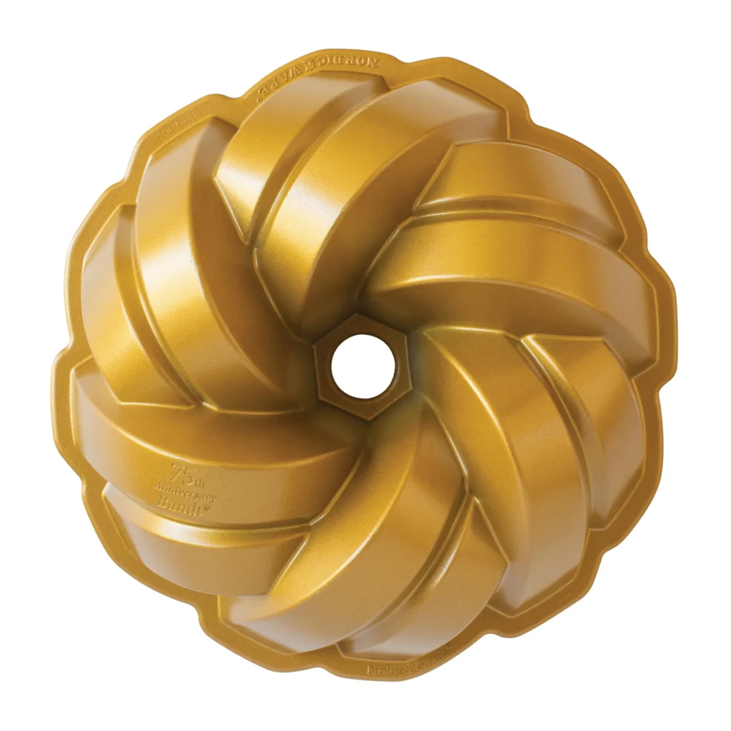 Nordic Ware 75th anniversary braided bundt Backform