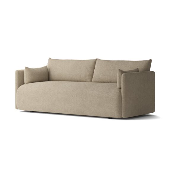 Audo Copenhagen Offset Sofa 2-Sitzer Audo Bouclé 02 Beige