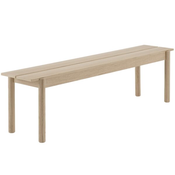 Muuto Linear Bank , Eiche 170cm